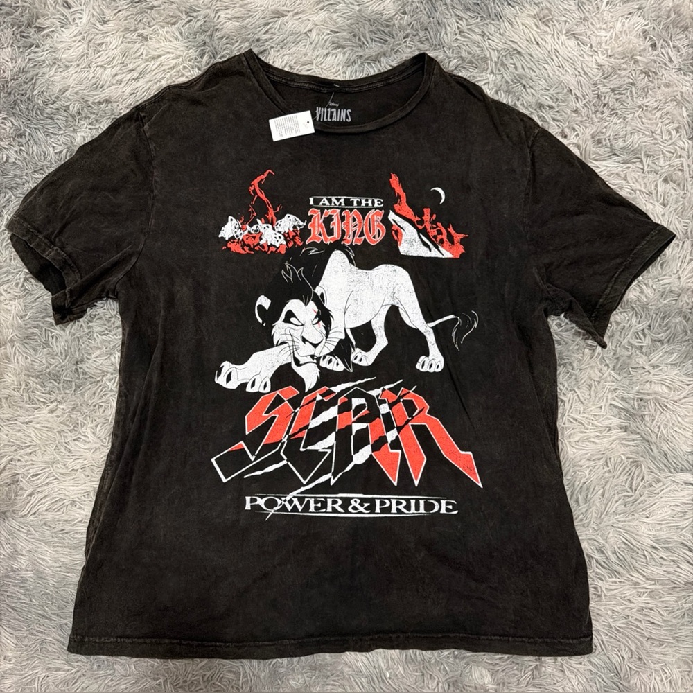 Disney villans Shirt Scar 2XL New